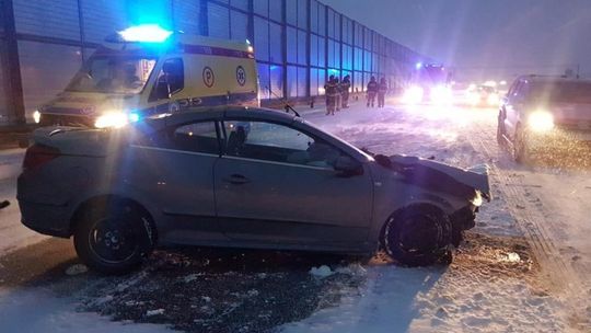 Wypadek na obwodnicy Lublina