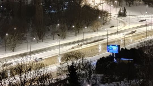 Awaria wodociągowa na al. Kompozytorów Polskich w Lublinie