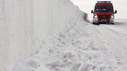 Zima w gminie Batorz