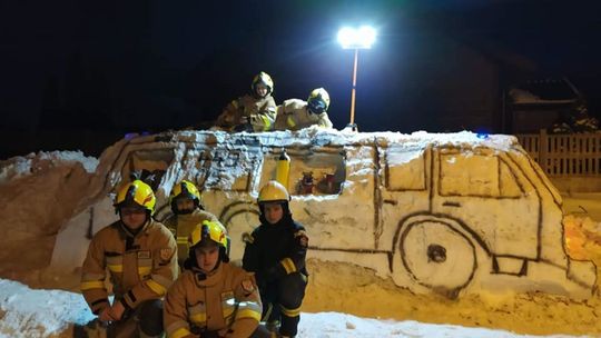 Jelcz strażaków z gminy Gościeradów Jelcz strażaków z gminy Gościeradów