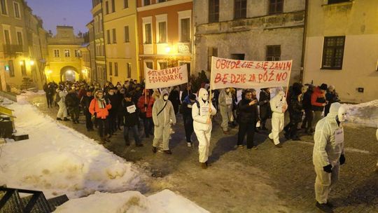 Antykowidowcy na marszu o wolność