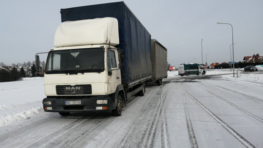 Ciężarówka zatrzymana przez WITD w Lublinie