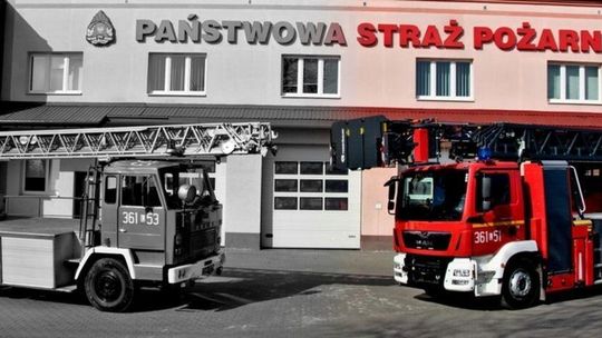 Nowa autodrabina chełmskich strażaków Nowa autodrabina chełmskich strażaków