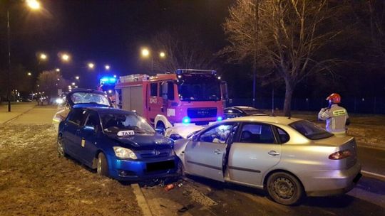 Wypadek na ul. Związkowej w Lublinie