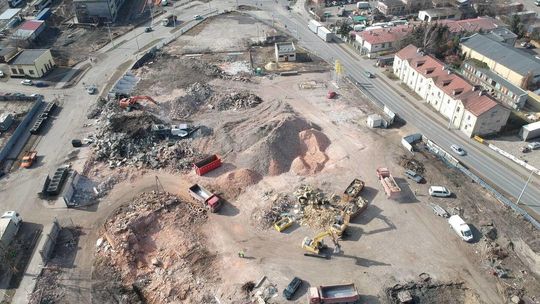 Plac budowy dworca metropolitalnego