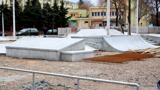 Budowa skateparku w Puławach