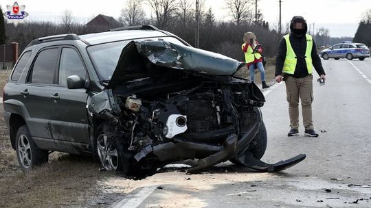 Wypadek w miejscowości Rudnik Kolonia