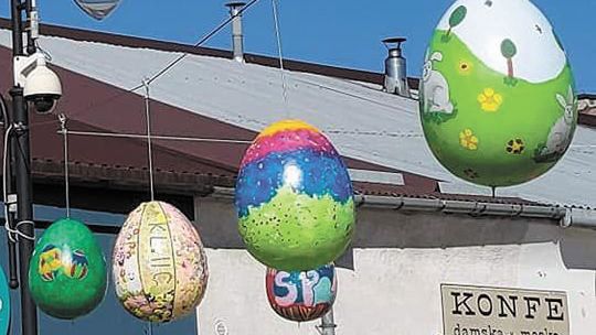 Wielkanocne ozdoby w Hrubieszowie