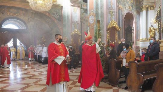 Niedziela palmowa w lubelskiej archikatedrze
