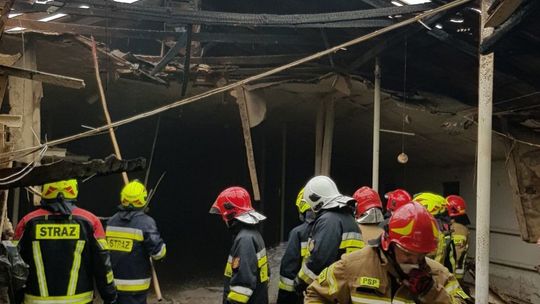 Pożar w Niedrzwicy Dużej