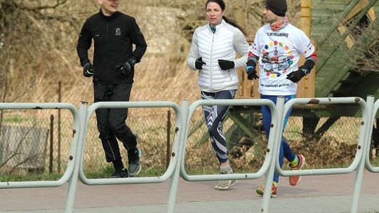 Bieg dla Niny nad Zalewem Zemborzyckim