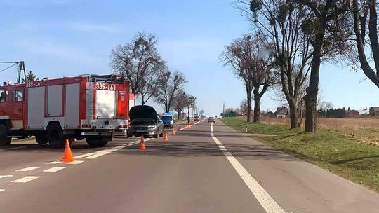 Wypadek koło Markuszowa