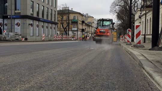 Prace przy ul. Lipowej