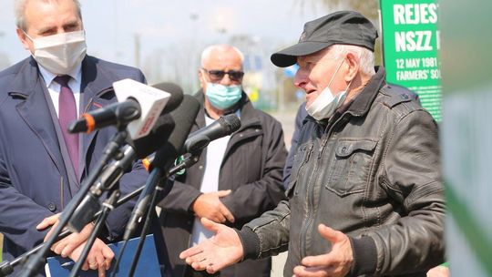 Otwarcie wystawy ''Tu rodziła się Solidarność Rolników'' w Milejowie