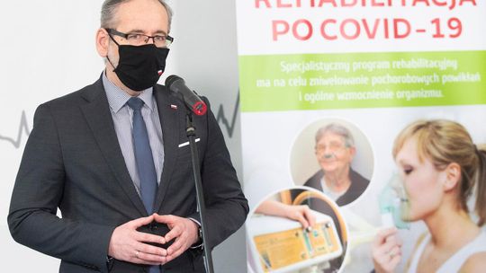 Minister zdrowia, Adam Niedzielski w Nałęczowie