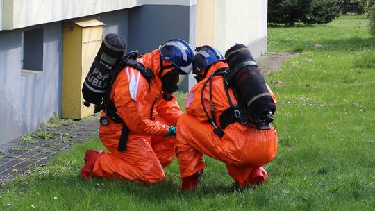 Wyciek amoniaku w Puławach. Akcja straży pożarnej