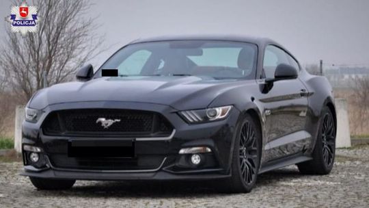 Skradziony ford mustang