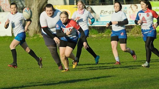 Trening drużyny rugby kobiet Amazonki Lublin