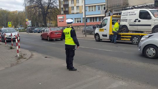 Wypadek na ul. Nadbystrzyckiej w Lublinie