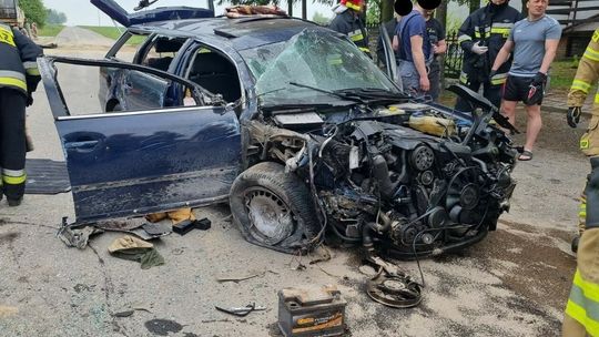 Wypadek w Świdniku Dużym