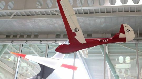 Prezentacja modelu szybowca PWS-101