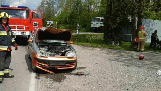Wypadek w miejscowości Ochoża Wypadek w miejscowości Ochoża