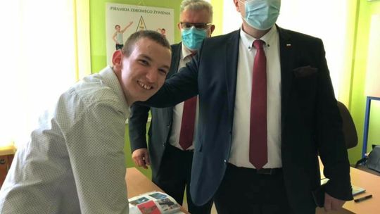 Przemysław Czarnek na jubileuszu szkoły specjalnej w Łukowie