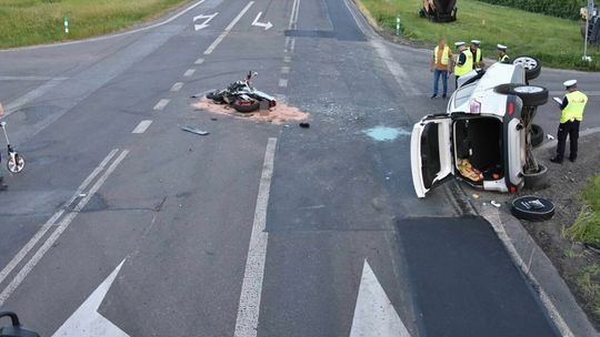 Wypadek na obwodnicy Krasnegostawu