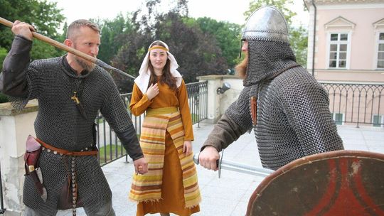 Konferencja pasowa zapowiadająca rekonstrukcję bitwy