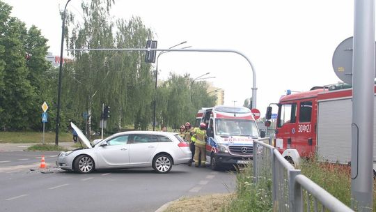 Wypadek na al. Kompozytorów Polskich w Lublinie