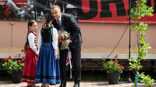 Wizyta Andrzeja Dudy w Zalesiu Wizyta Andrzeja Dudy w Zalesiu