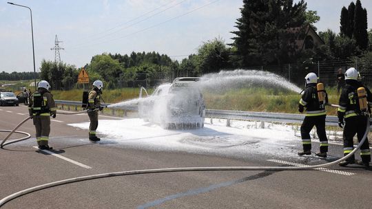 Ćwiczenia na obwodnicy Tomaszowa Lubelskiego