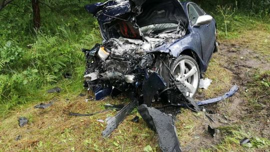 Stalowa Wola. Wypadek na drodze 871