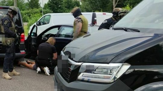 Akcja policji w Międzyrzecu Podlaskim