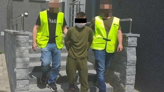 Zatrzymanie za napady na sklepy