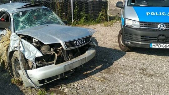 Wypadek w miejscowości Derewiczna