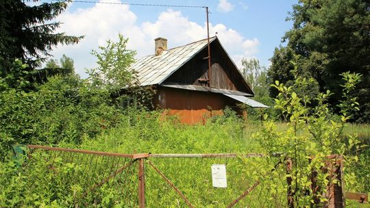 Jeden z opuszczonych domów