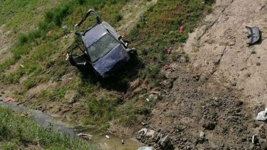 Dachowanie samochodu w Rykach