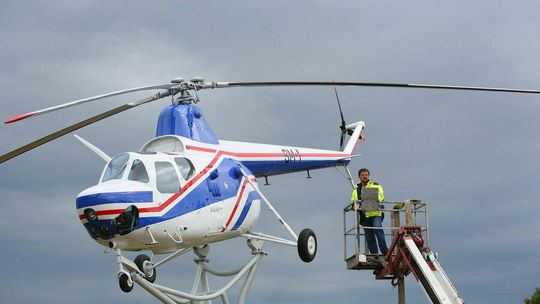 Śmigłowiec SM-1 wylądował...