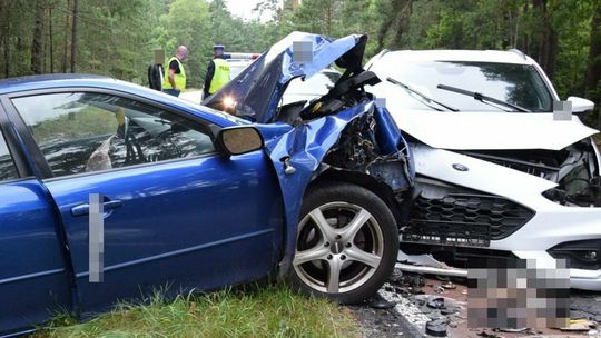 Wypadek koło Biłgoraja