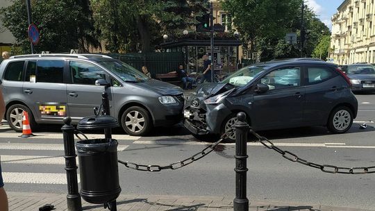 Kolizja w centrum Lublina Kolizja w centrum Lublina