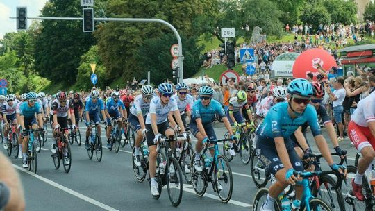 Start wyścigu kolarskiego Tour de Pologne w Lublinie