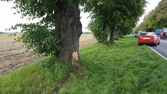 Cicibór Duży. Wypadek na drodze