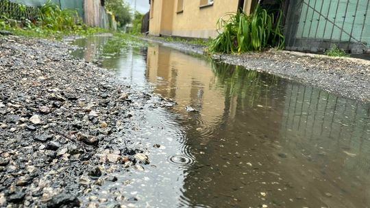 Podtopienia na ul. Dzierżawnej w Lublinie