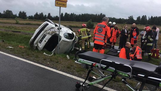 Wypadek w gminie Niedźwiada Wypadek w gminie Niedźwiada