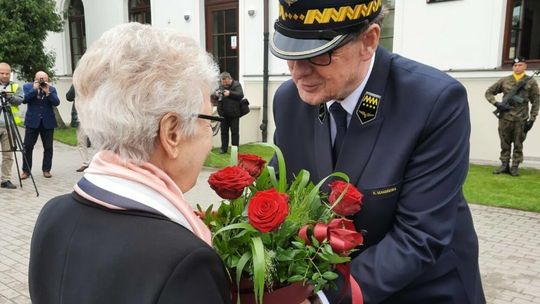 Dworzec koejowy w Białej Podlaskiej z patronem Dworzec koejowy w Białej Podlaskiej z patronem