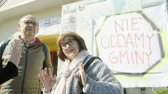 Bunt mieszkańców gminy Chełm