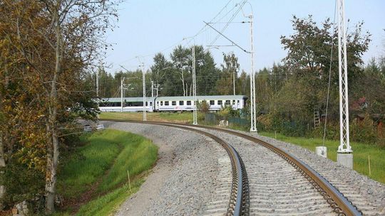 Łącznica kolejowa na Starym Gaju