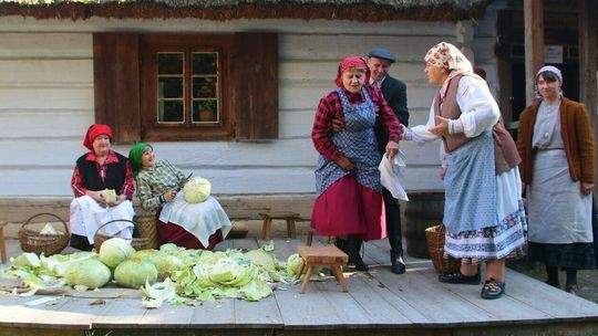 Obieraczki kapuściane w Muzeum Wsi Lubelskiej