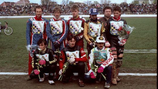 1991. Żużlowcy z Lublina zdobywają srebrny medal Drużynowych Mistrzostw Polski